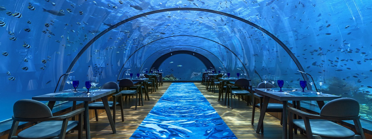 馬爾地夫芙拉瓦麗Hurawalhi-世界最大透明海底餐廳