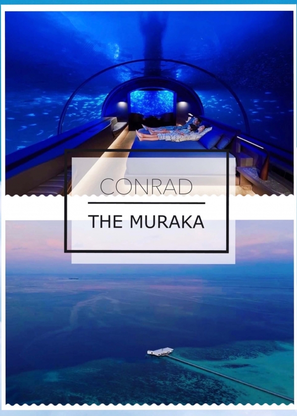 馬爾地夫康萊德Conrad ~ THE MURAKA 世界首座「海底Villa」酒店